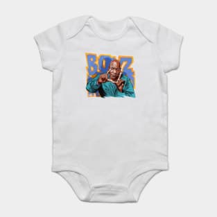 John Singleton - An illustration by Paul Cemmick Baby Bodysuit